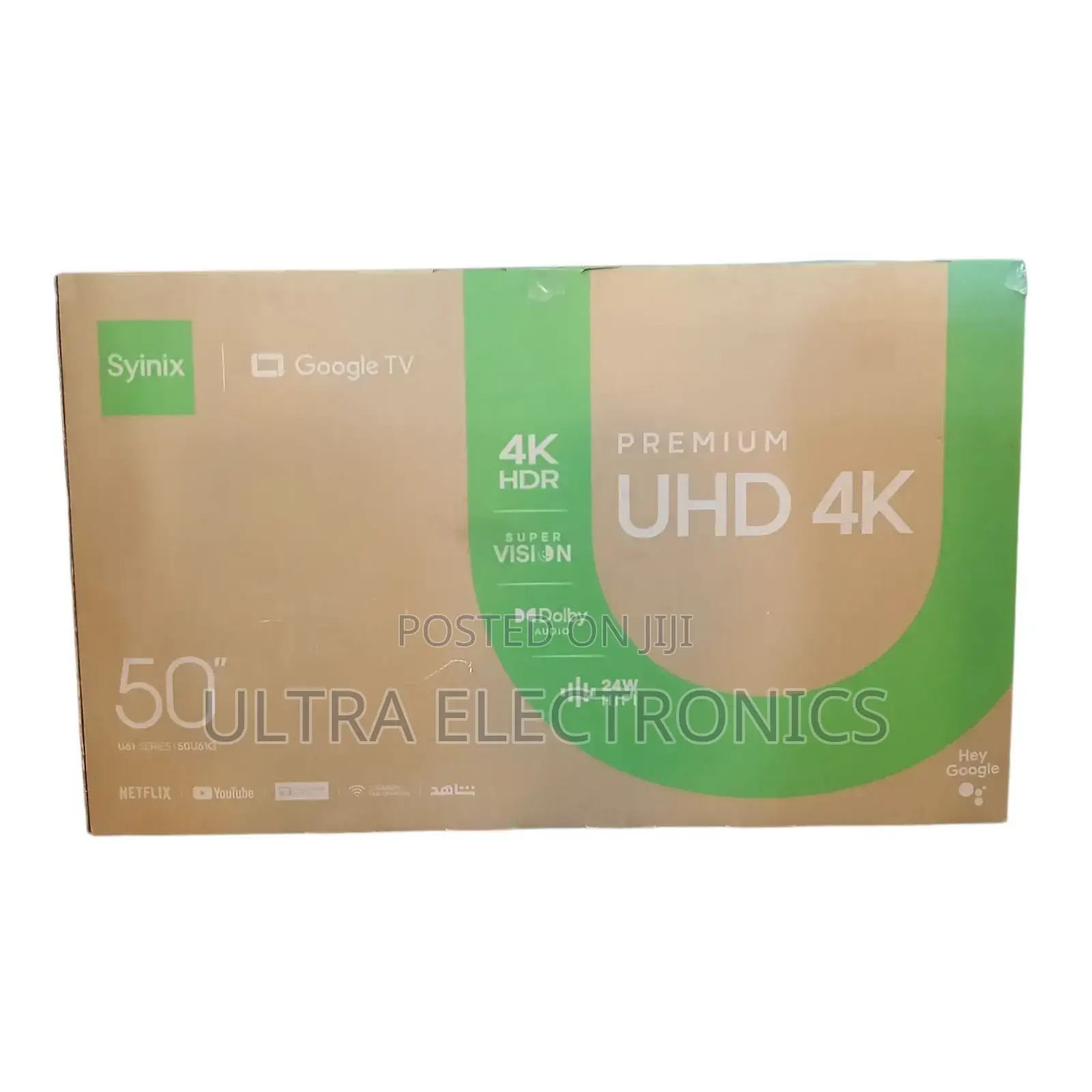 Syinix Uhd Smart TVS Smart 50 Inch ቲቪ የቤት መዝናኛ ተሞክሮዎን ያሻሽሉ