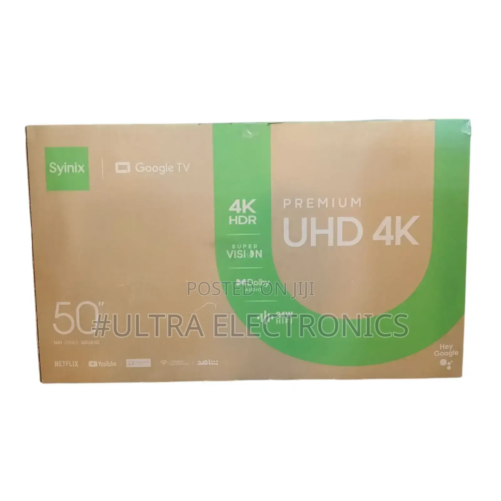 Syinix Uhd Smart TVS Smart 50 Inch ቲቪ የቤት መዝናኛ ተሞክሮዎን ያሻሽሉ