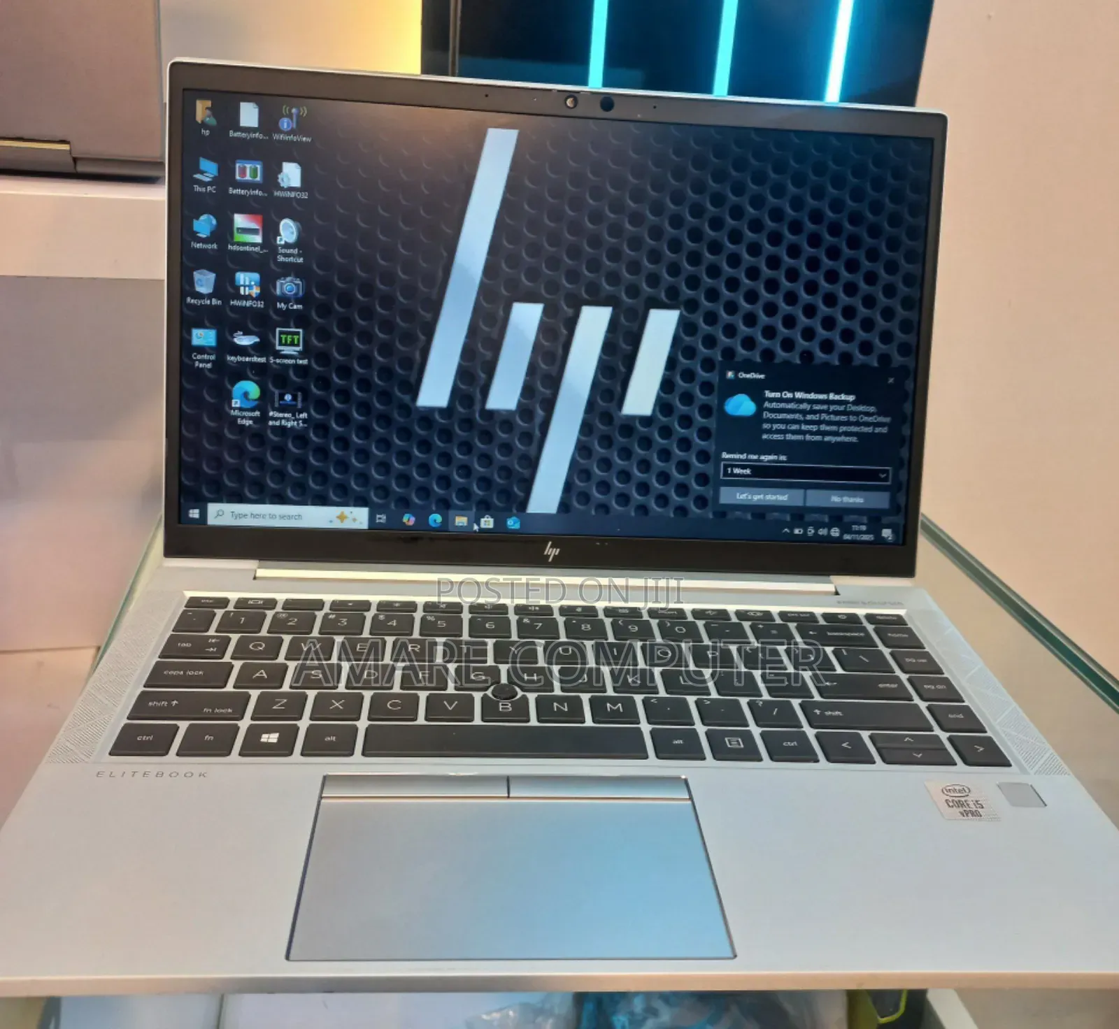 New Laptop HP EliteBook 840 G7 16GB Intel Core I5 SSD 512GB