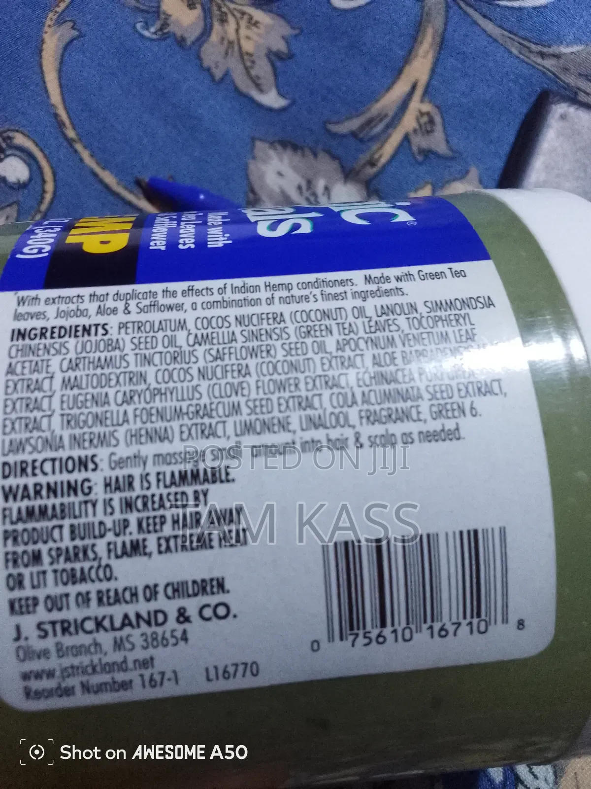 Blue Magic Original የፀጉር ቅባት ይዘዙን ያሉበት እናደርሳለን።