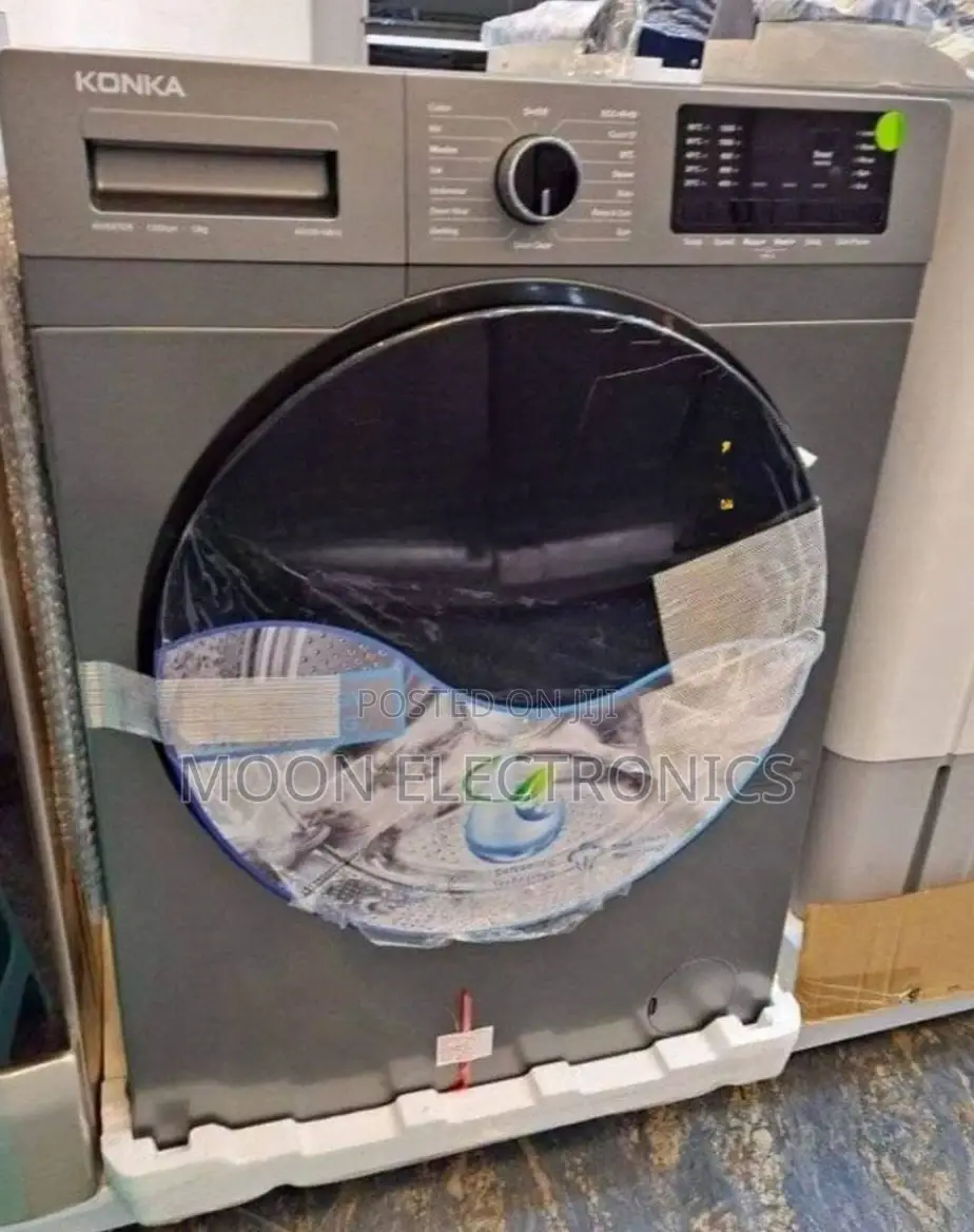 Konka 12 Kg Fully Automatic Washing Machine – Compact Capacity