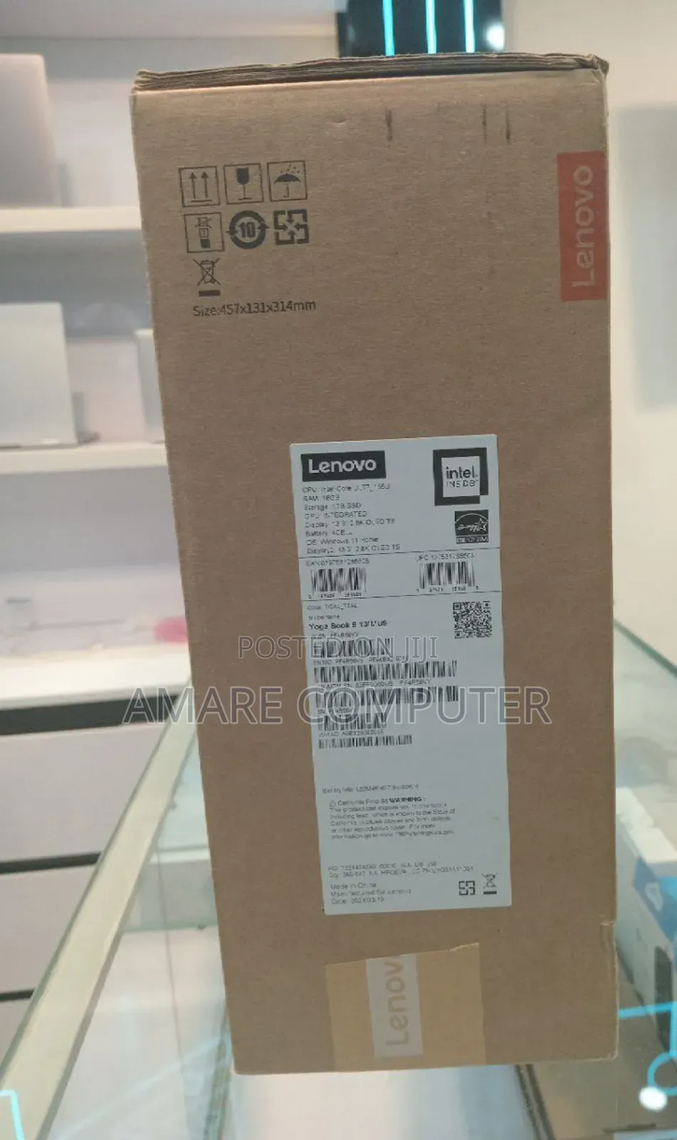 New Laptop Lenovo Yoga Book 9i 16GB Intel Core Ultra 7 SSD 1T