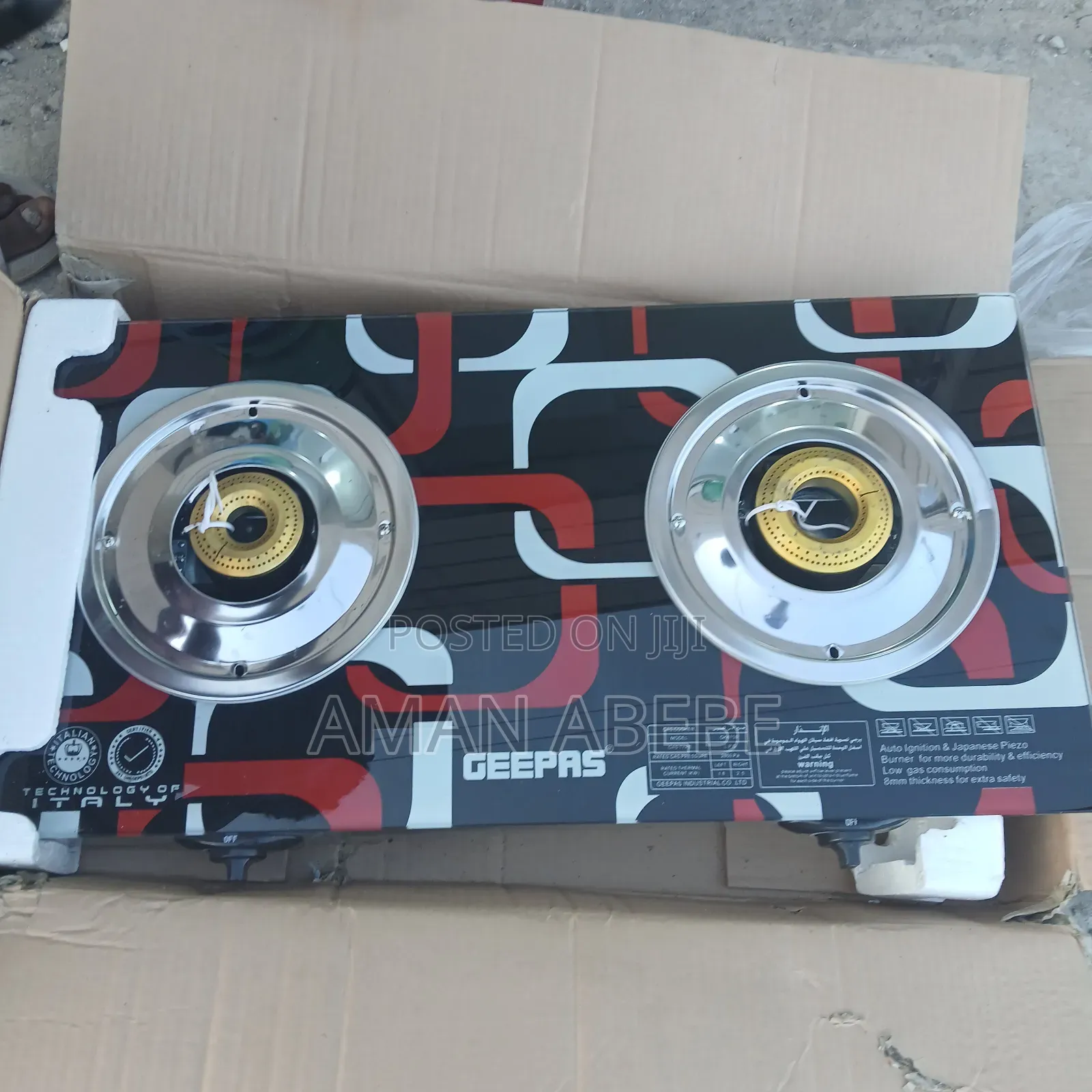 Geepas Cylinder Stove