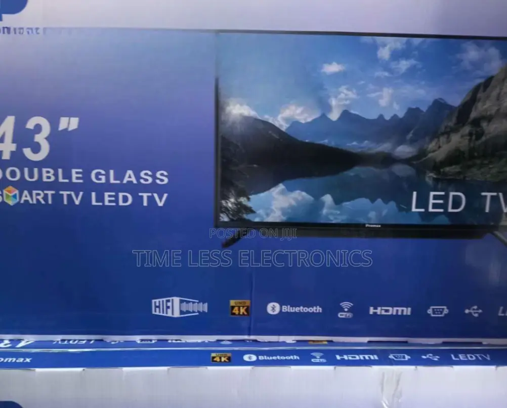 Promax 43” Smart Tv – Stylish Design Smart Features!