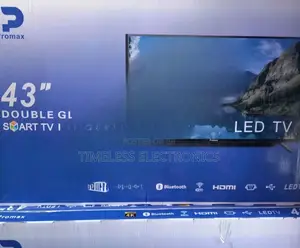 Promax 43” Smart Tv – Stylish Design Smart Features!