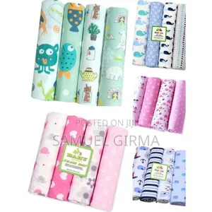 Cotton Newborn Throws Baby Bedsheets 
ብዛት 4