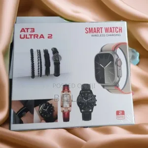 At3 Ultra 2 Smart Watch - Customizable Watch Faces