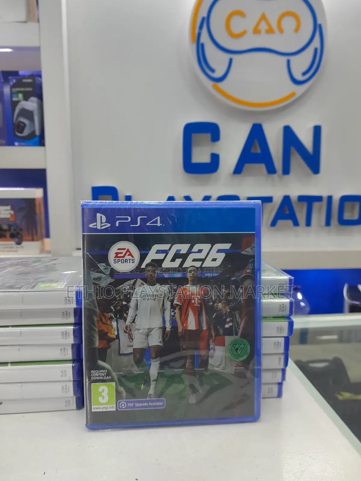 Playstation Cd Game (የጌሙ ሰም Fc 26 )