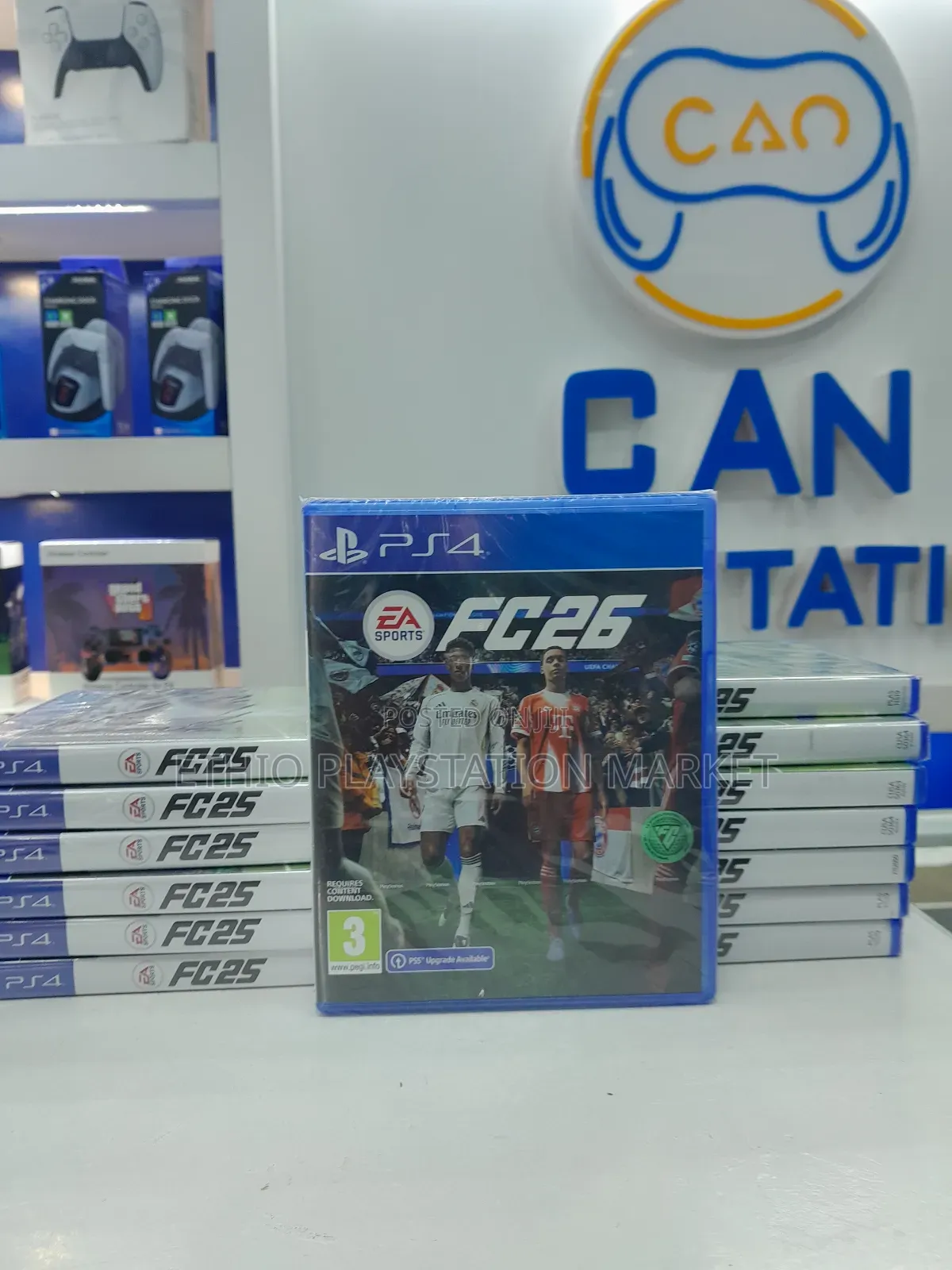 Playstation Cd Game (የጌሙ ሰም Fc 26 )