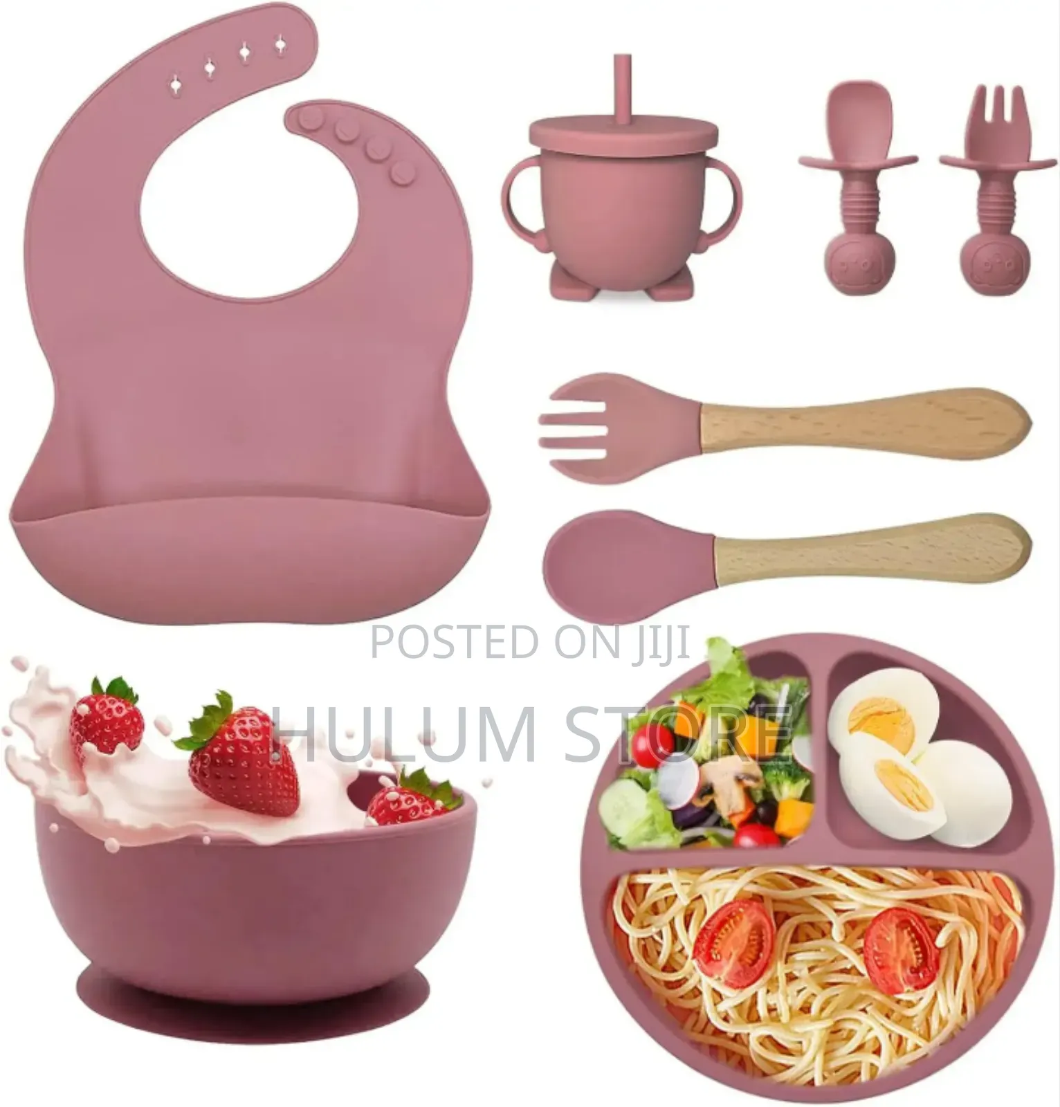 Silicone Baby Feeding Set