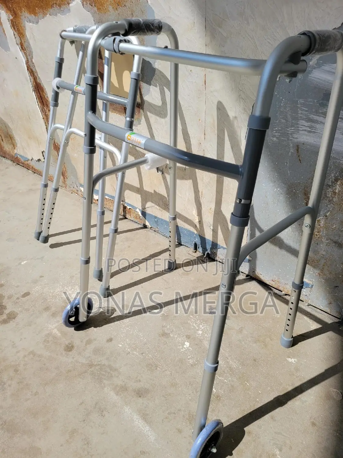 Walker焗§4legged With Wheel Out Wheel∆℥Premium Walking Frame฿៛Walker