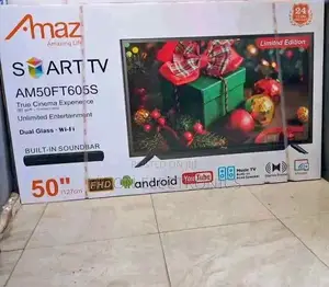 Amaz 55” Smart Tv – Double Glass, Ultra Hd , Smart Performance!