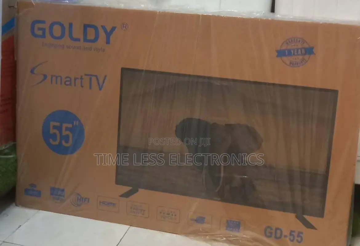  Goldy 55′′ Smart Tv – Big Screen, Smart Features!
