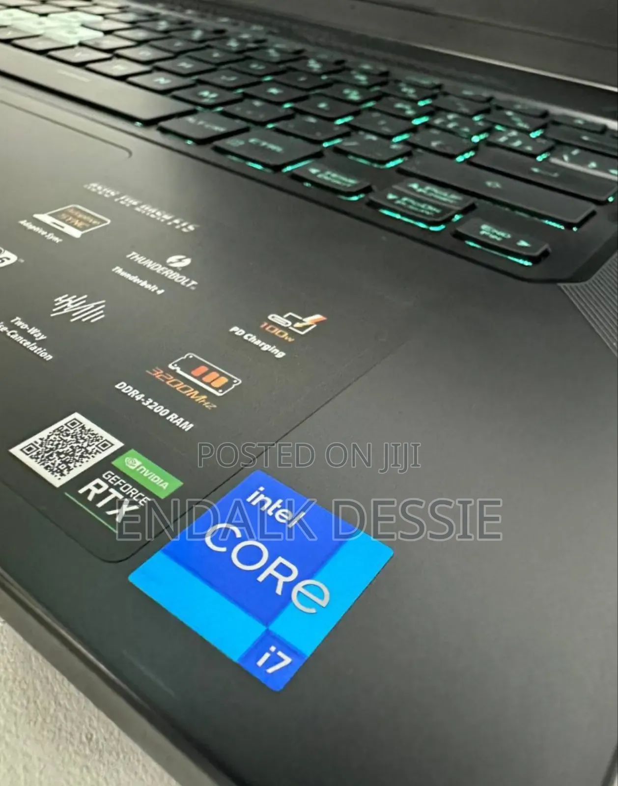 New Laptop Asus TUF Dash F15 16GB Intel Core i7 SSD 1T