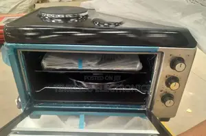  Luxel Mini Oven – Turkish Design, 45 L Capacity 2 Hot Plates 