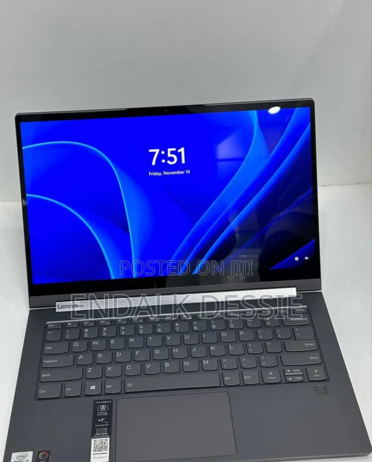 New Laptop Lenovo Yoga C930 16GB Intel Core I7 SSD 512GB