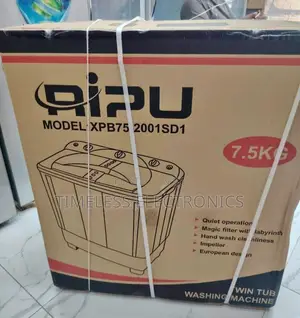 Ripu 7.5 Kg Washing Machine – Compact Load, Smart Cleaning!
