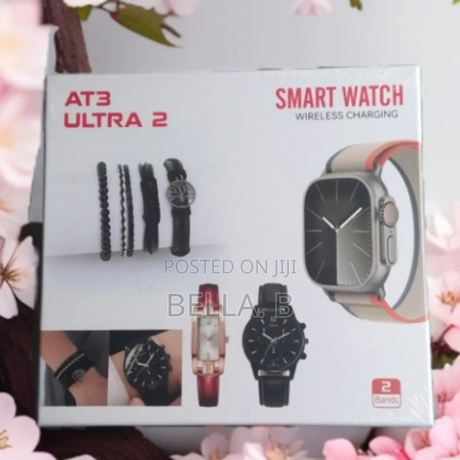 At3 Ultra2 Smart Watch - Voice Assistant Integration