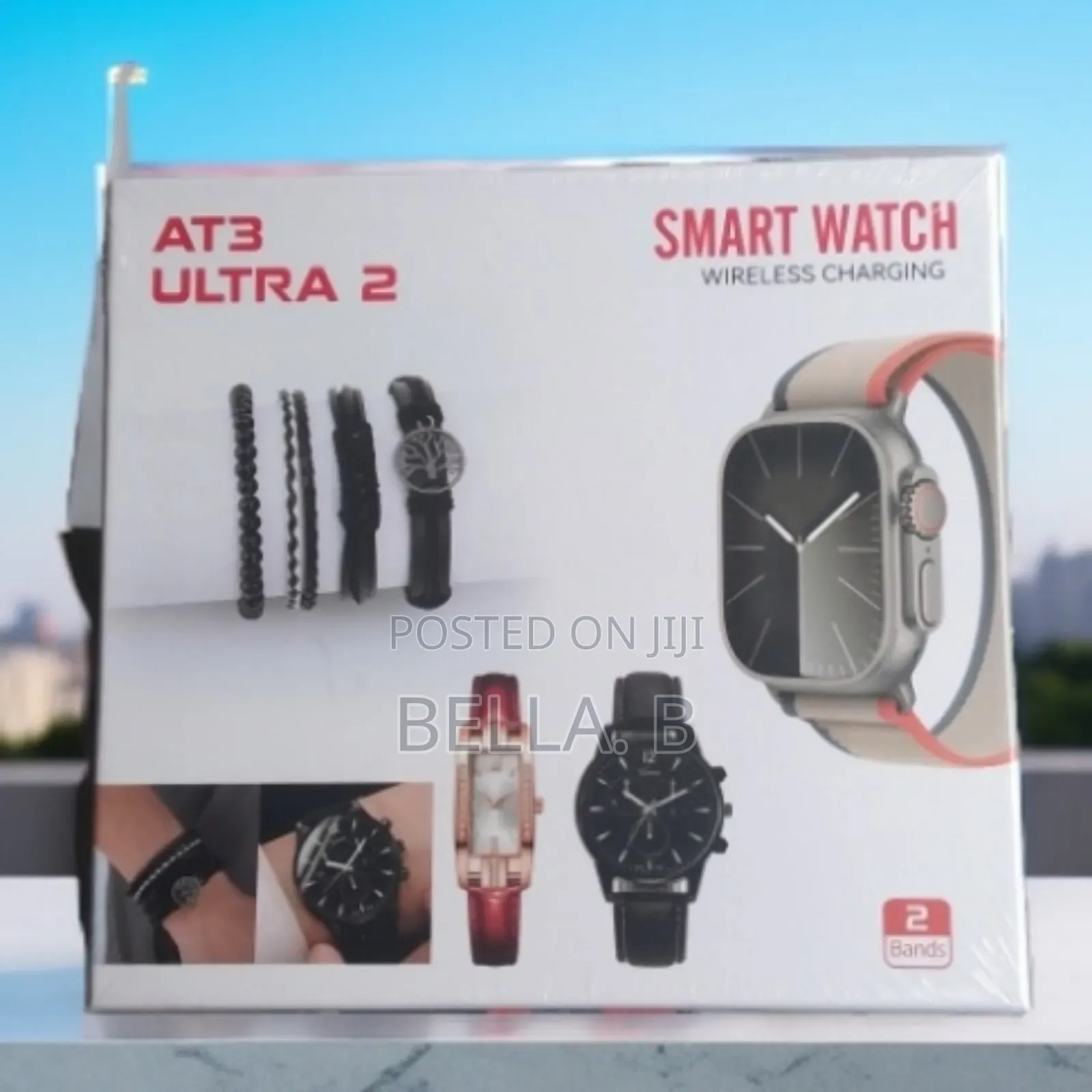 At3 Ultra2 Smart Watch - Eco-Friendly Materials