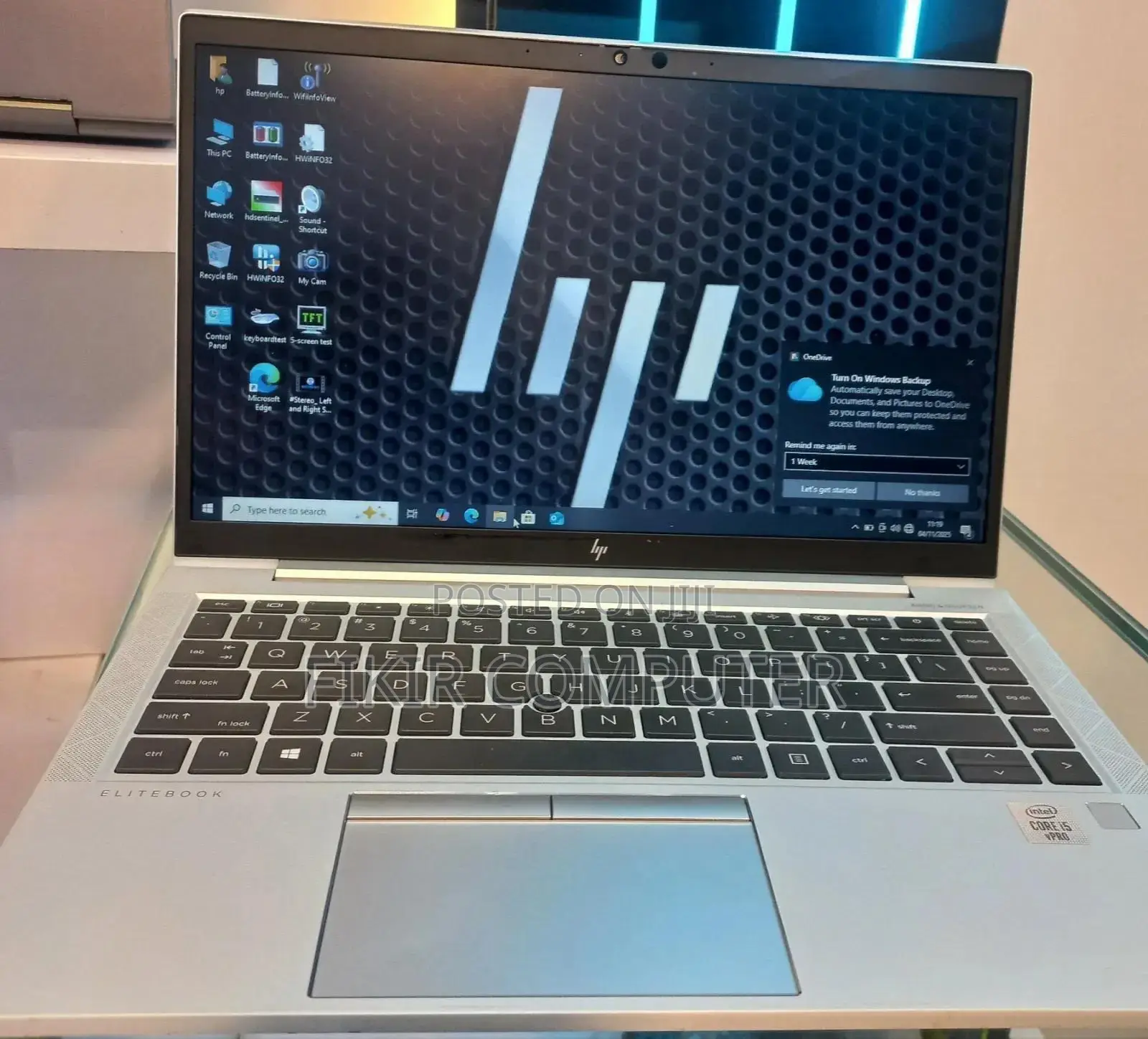 New Laptop HP EliteBook 840 G7 16GB Intel Core I5 SSD 512GB