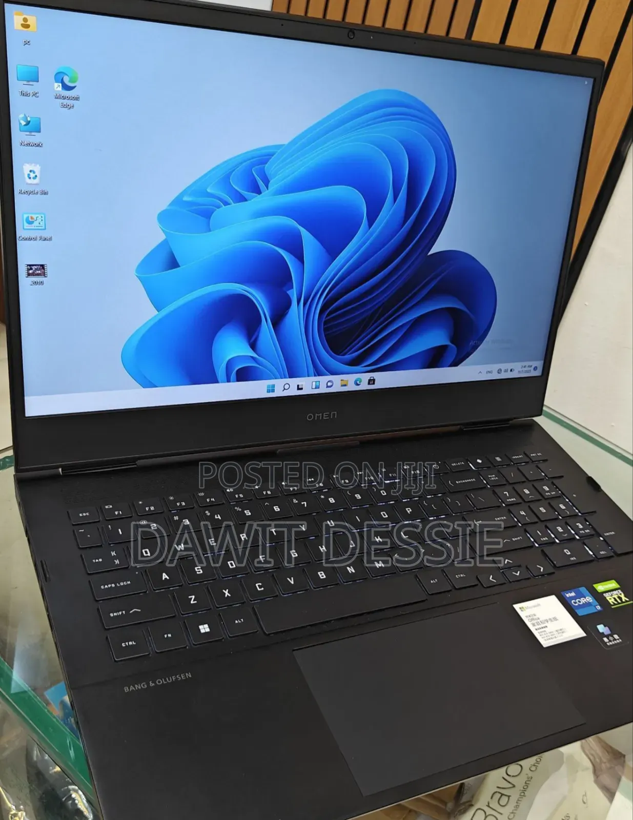 New Laptop HP Omen 16 16GB Intel Core I7 SSD 512GB