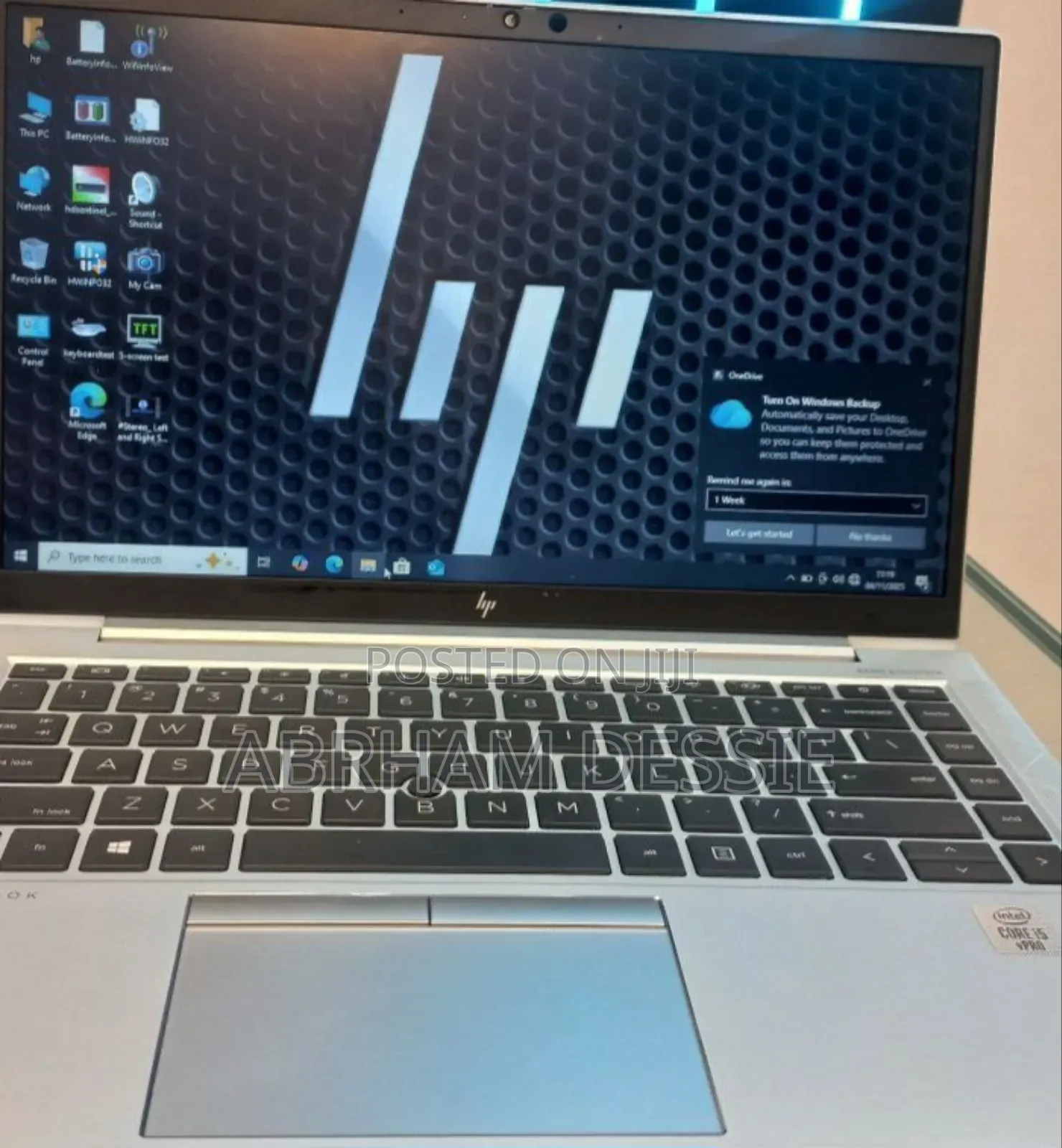 New Laptop HP 16GB Intel Core I5 SSD 512GB