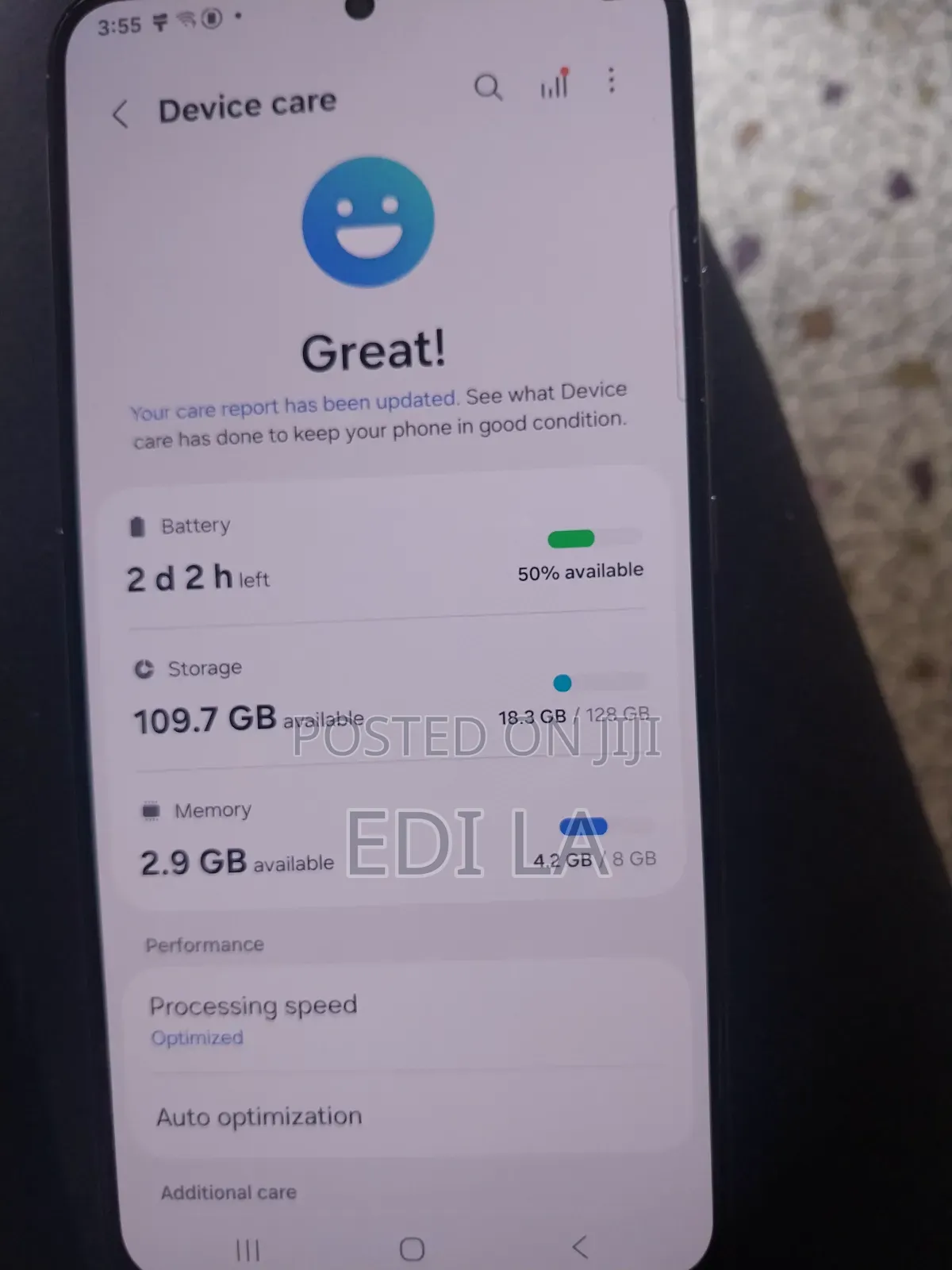 New Samsung Galaxy S22+ 5G 128 GB Black