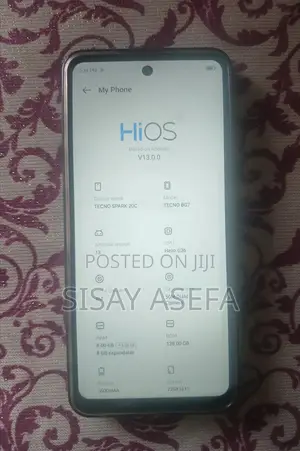 New Tecno Spark 20 128 GB Black