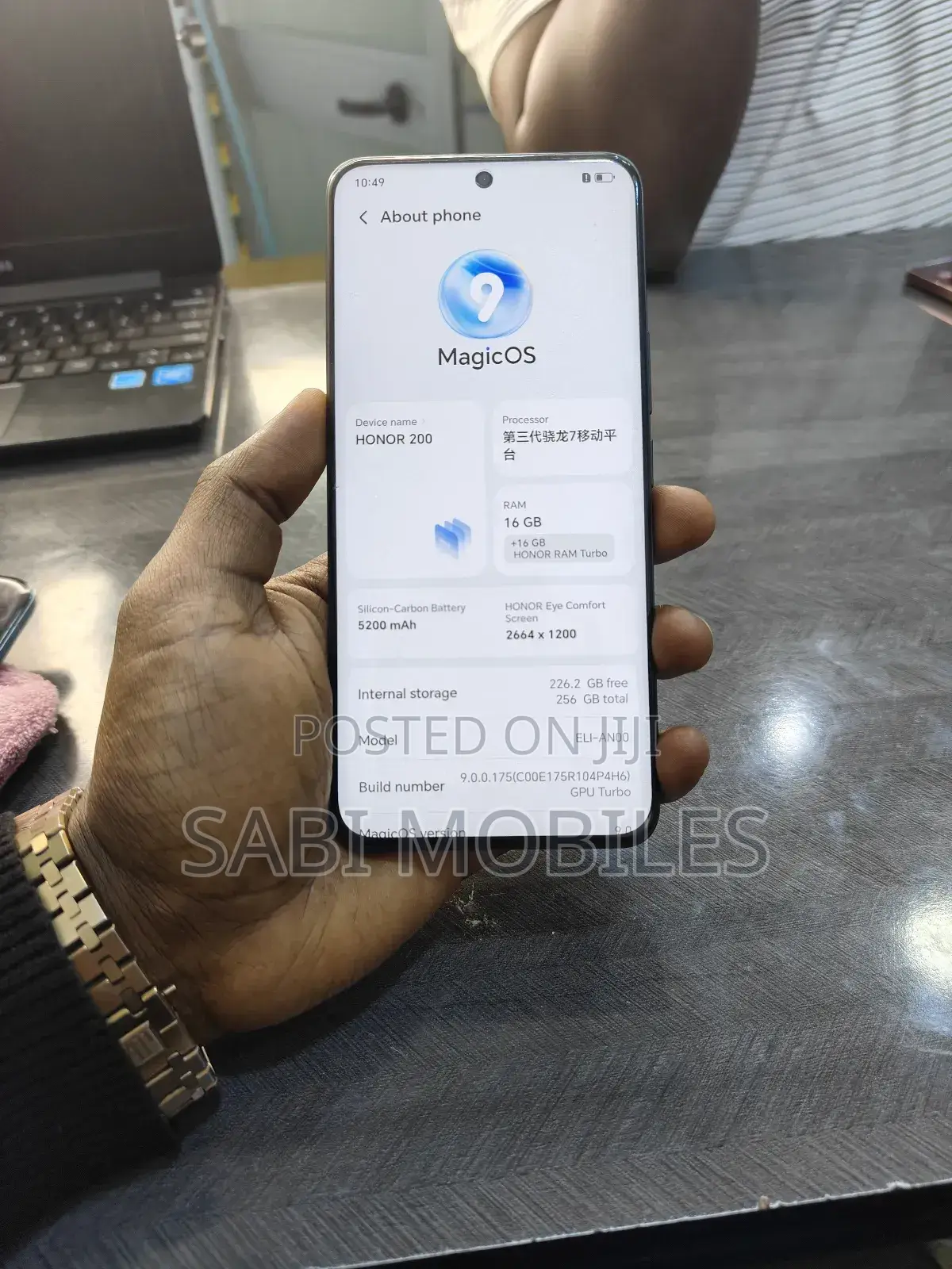 New Honor 200 256 GB Black