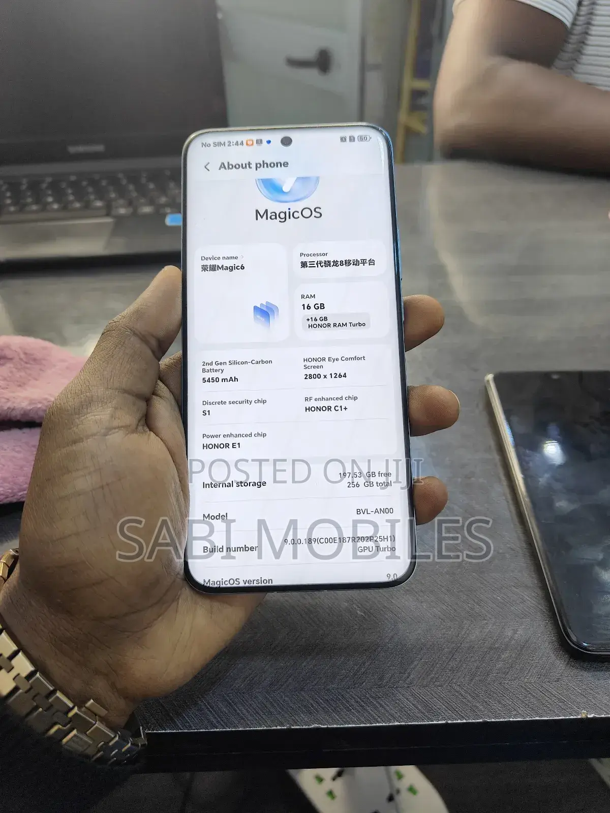 New Honor Magic6 256 GB Blue