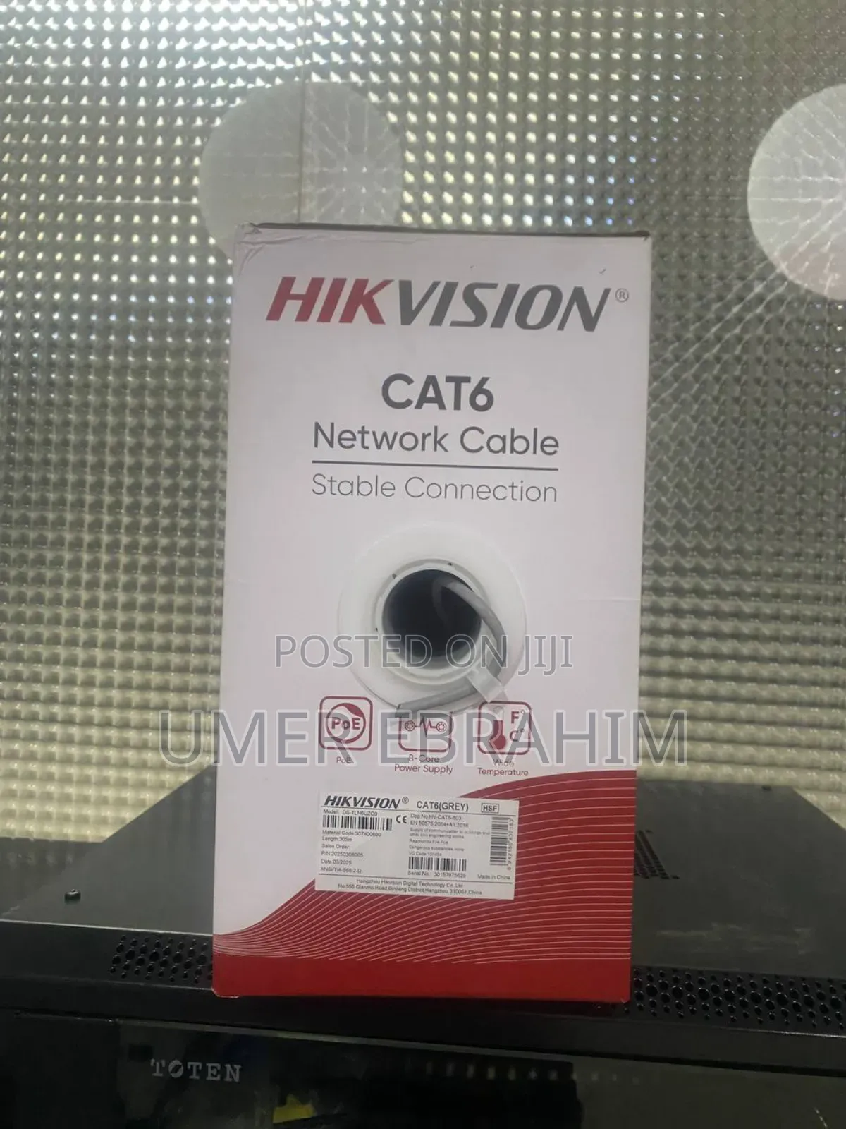 Hikision Cat6 Network Cable
