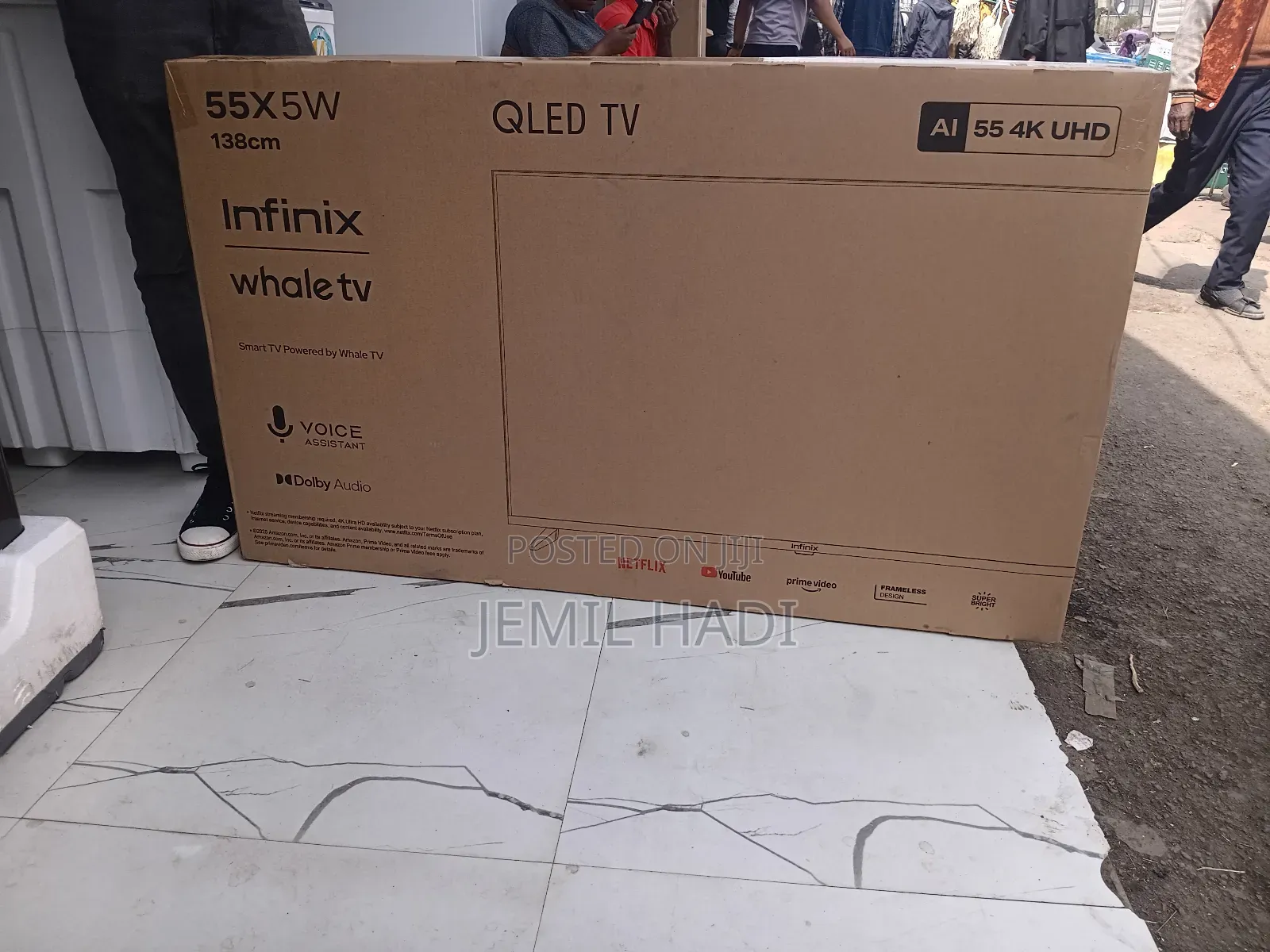 Lnfinix Semart Tv 55 Inch Qled Andrad