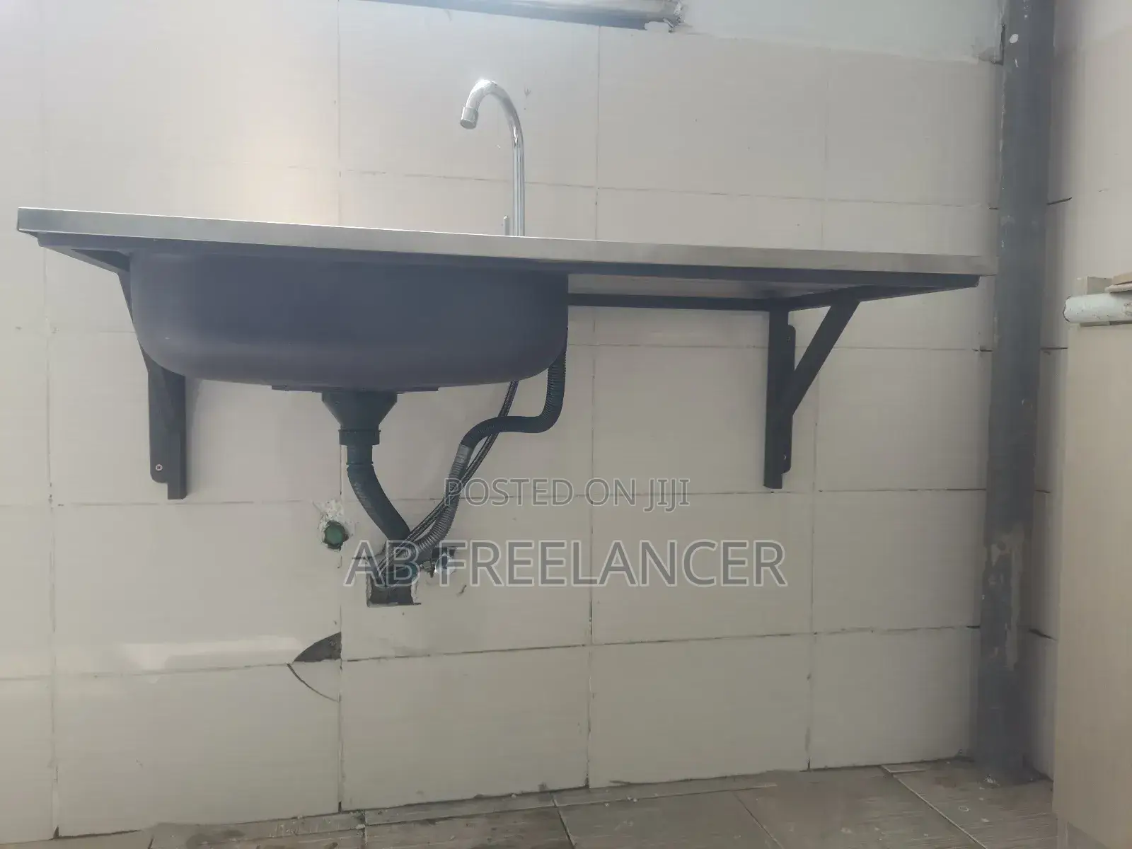 Kitchen Sink Frame, Wall Mounting Frame for Kitchen Sink
