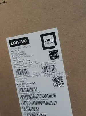 New Laptop Lenovo Yoga Book 9i 16GB Intel Core Ultra 7 SSD 1T