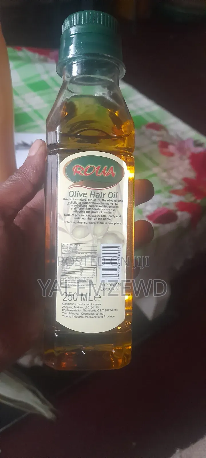 Roua Olive Hair Oil