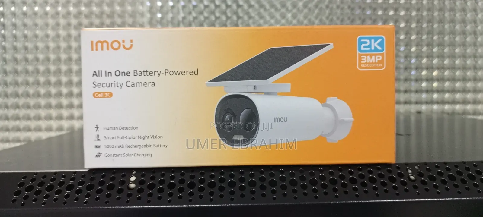 Imou Bullt በሶላር የሚሰራ ለ1ወር የሚቆይ ባትሪ ያለው