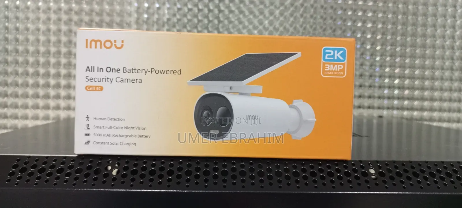 Imou Bullt በሶላር የሚሰራ ለ1ወር የሚቆይ ባትሪ ያለው