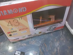 Photo - Diamond 43inch Tv Smart Android You Tube ሀይፋይ እስፒከር የተገጠመለት