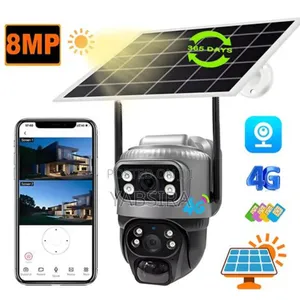 Photo - Solar Charge Security Camera /ሲም የሚቀበል