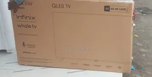 Infnix 55inch Dble Glass Smart + Bluetooth Youtube Video ፍሬምለስ