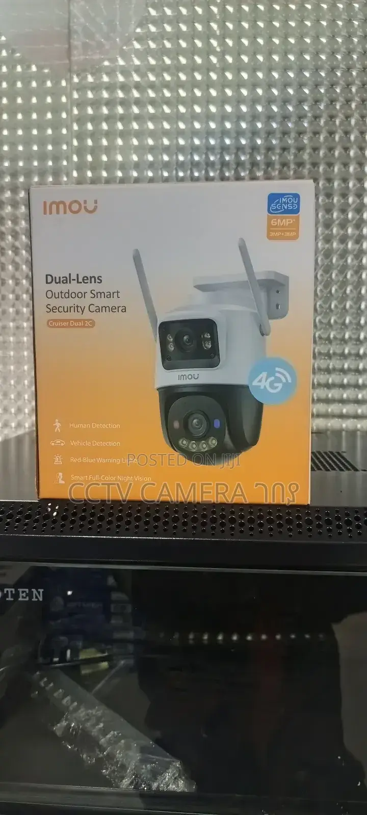 Imou ሲም የሚቀበል 4g Dual Lens Camera