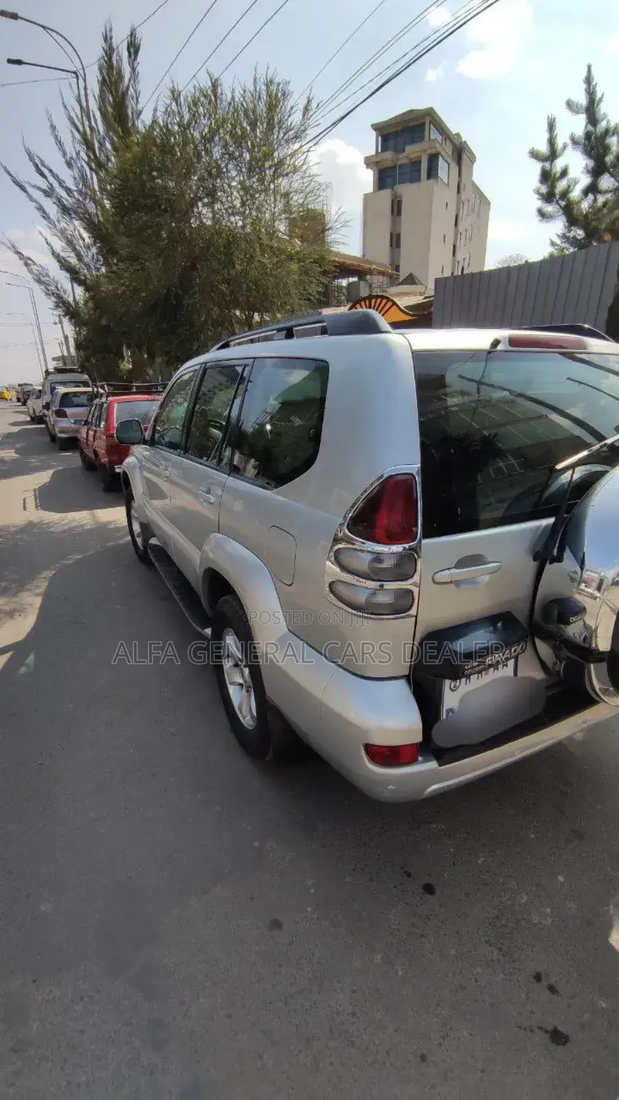 Toyota Land Cruiser Prado 2005 Silver