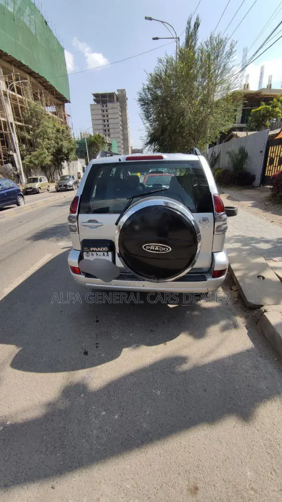 Toyota Land Cruiser Prado 2005 Silver