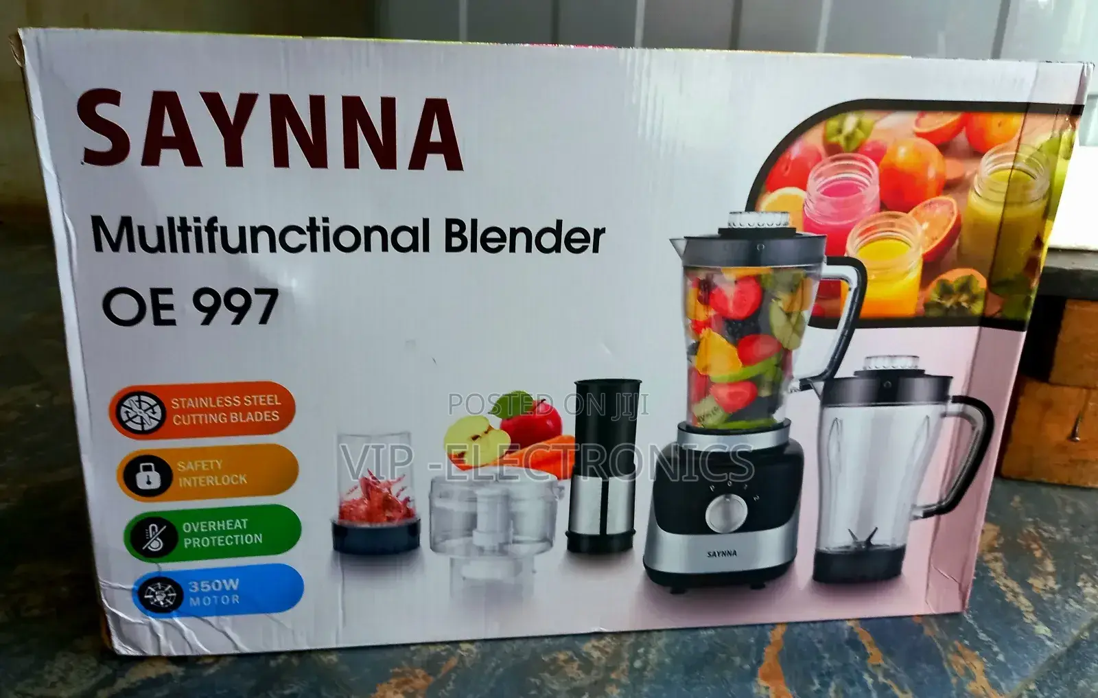 Saynna Fast Food Multifunctional Bleandr Juicer 1.0l