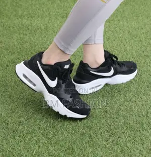 Nike Air Max Fusion Sneakers in Black and White Shoes