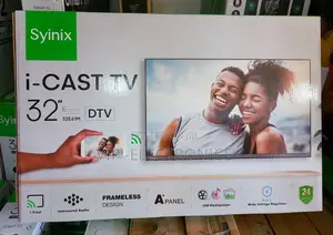 Syinix 32 Inch I-Cast Frameless Tv