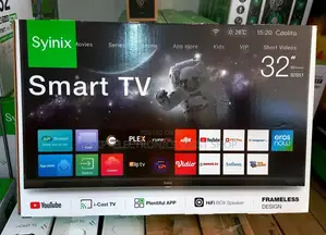 Original Syinix 32 Inch Tv Smart Frameless Hi-Fi Real Original Tv