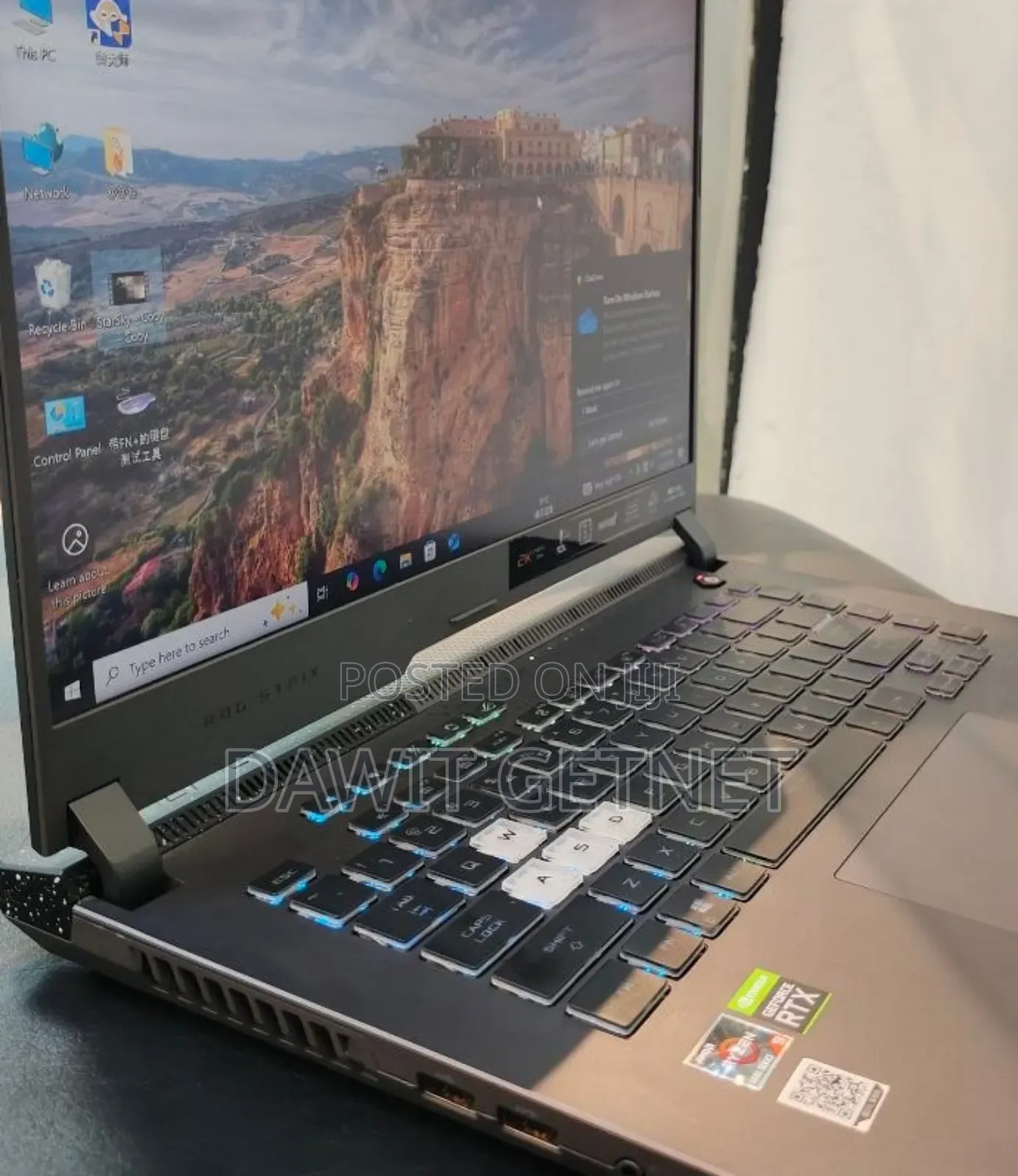 New Laptop Asus ROG Strix G15 16GB AMD Ryzen 9 SSD 512GB