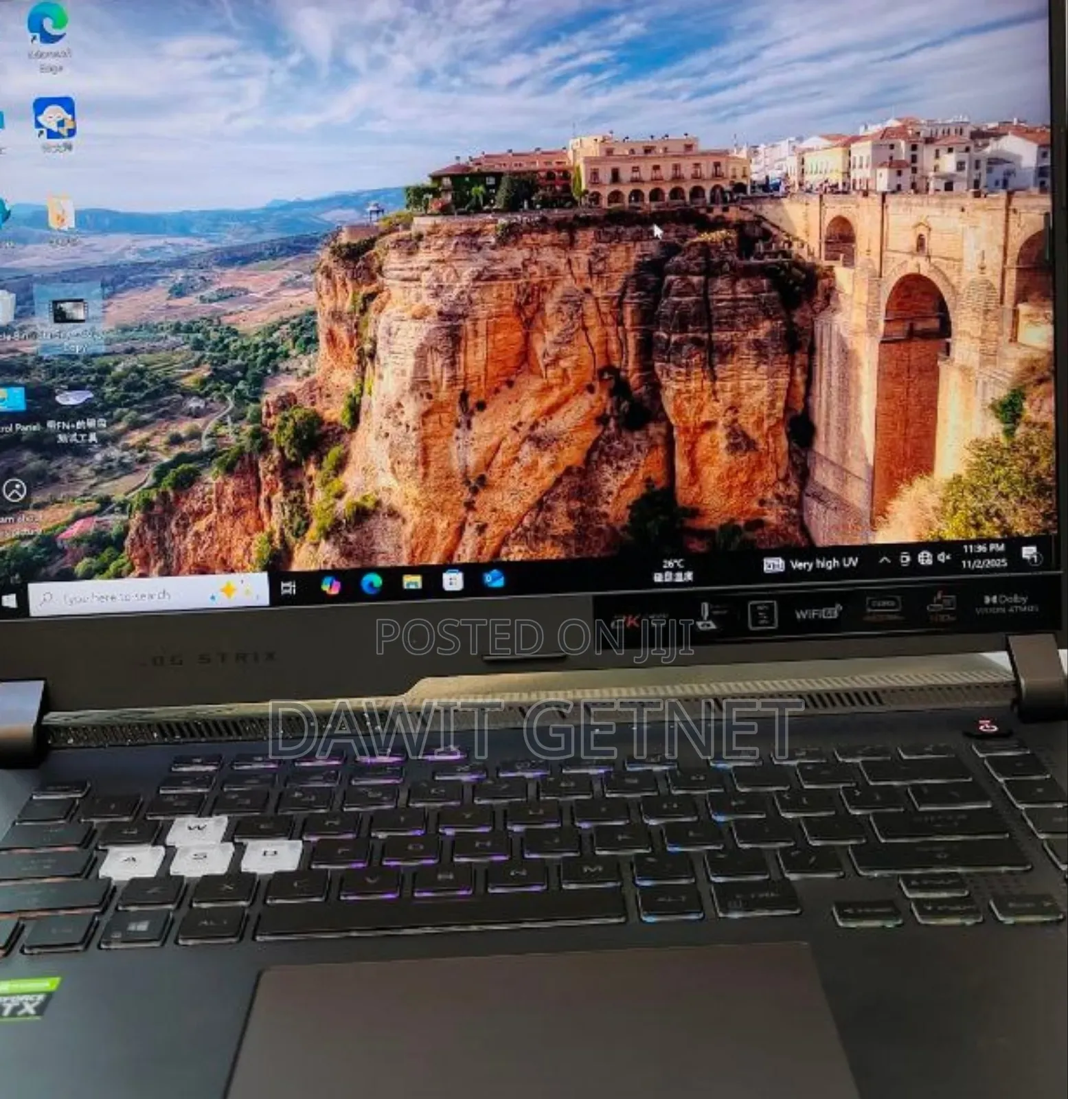 New Laptop Asus ROG Strix G15 16GB AMD Ryzen 9 SSD 512GB