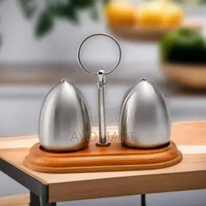 Modern Metal Egg Shapped